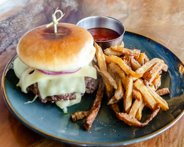Dry Aged Smash Burger.