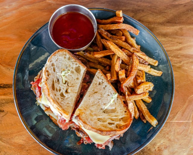 Grilled Ham & Cheese.
