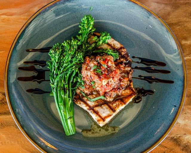 Grilled Swordfish.